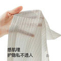 Japanese mirror fishbone gauze curtain, light-proof and opaque window screen, balcony bedroom curtain gauze, shaoxing curtain wholesale