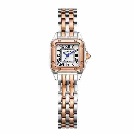 Xiangshiman small square manufacturer straight hair fashioneleganceretro roman classic women's watch quartz watch export watch