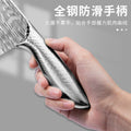 Stainless steel cleaver with handle - sharp, lightweight, high-carbon steel forged kitchen knife for slicing, dicing, and meat cutting - ideal for home and professional chefs