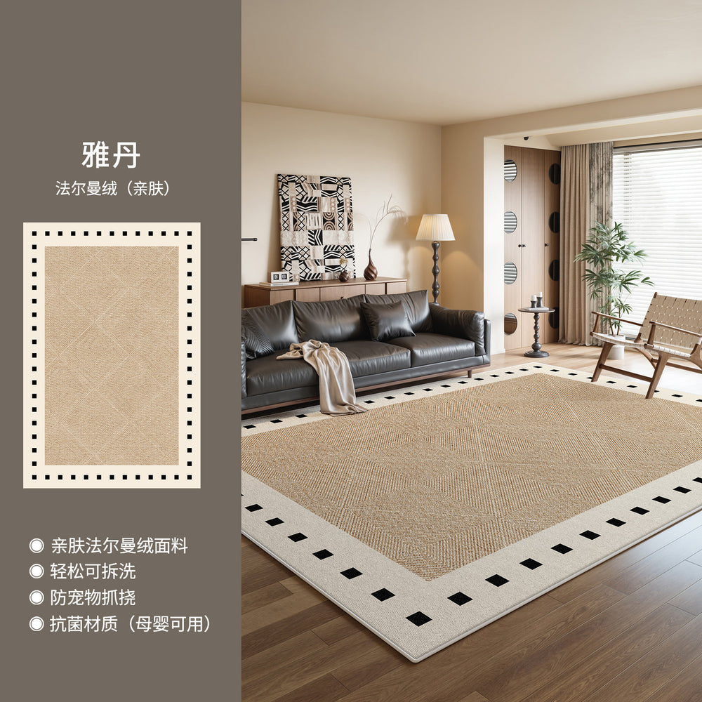 Wholesale custom carpets: vintage-inspired, high-end, light luxury, waterproof area rugs for home use - large format, full coverage - direct from the manufacturer