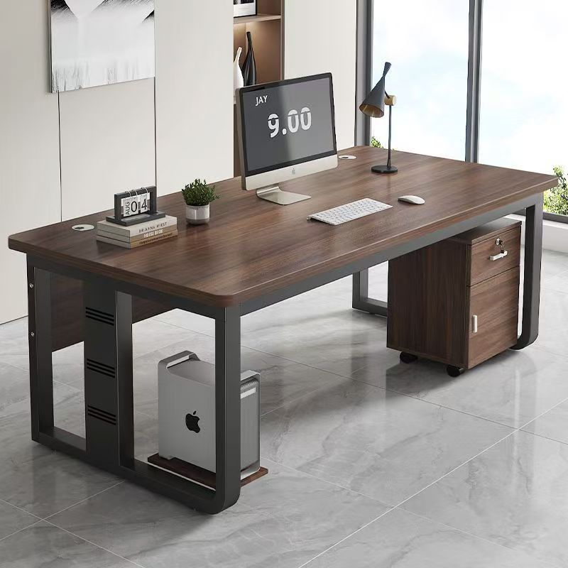 Office desk computer desk simple boss desk minimalist modern office manager finance single desk home gaming desk