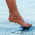 new arrival women's anklet fashionfashion diamond tassel chain anklet jewelry in stock wholesale