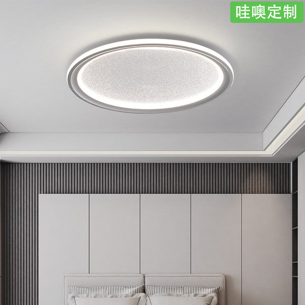 [Wow] Modern simple and ultra-thin master bedroom light minimalist eye protection 2025 new ceiling light room lamp