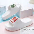 2026 new women's summer slippers - cloud-like comfort, soft sole, casual home wear, thick-soled one-strap slides for bathroom use