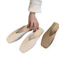 Women's slippers for outwear, 2023 new summer half slippers, women's shoes, fashion mules, internet celebrity sandals, ins trend