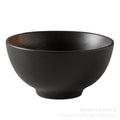 Japanese ceramic tableware restaurant stoneware porridge rice bowl commercial 4.5inch korean bibimbap small bowl for home soup bowl
