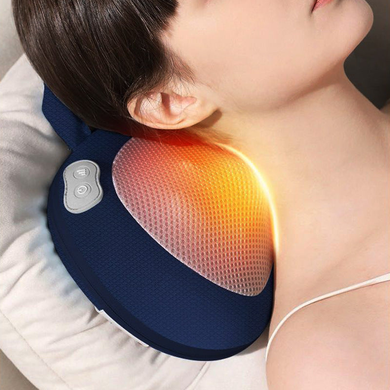 Shoulder and cervical spine massage instrument back waist whole body neck kneading for home electric multifunctional massage pillow