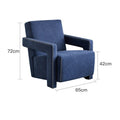 Designer casual chair bedroom living room casual single sofa chair backrest model room negotiation uddler chair