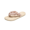 Flip-flops summernew arrival women's fashion color block beach slippers cool stylish flip-flops non-slip flats slippers