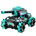 Kids' remote control car - water bomb launcher, gesture sensing, battle tank, 4wd off-road mecha - toy car for boys