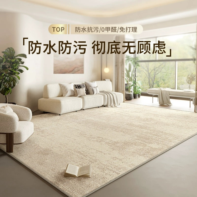 Carpet living room  new home wash-free and wipeable wabi-sabi retro accessible luxuryclassy coffee table sofa bedroom floor mat