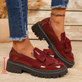 autumn new arrivals: plus-size women's loafers for cross-border e-commerce. sizes 35-43 available. wholesale options available. dropshipping to  and