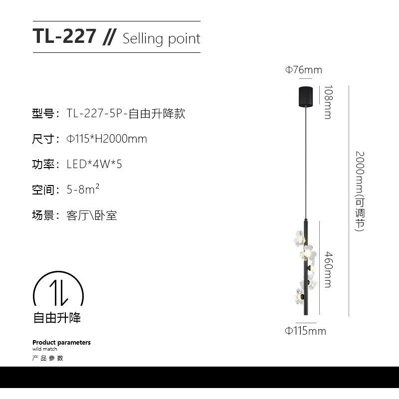 Wall lamp light luxury personality creative bedroom led bedside lamp Nordic simple modern living room TV series background wall lamp