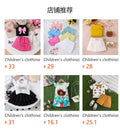 Children's clothing  cross-border european and american girls denim vest + suspender jumpsuit summer