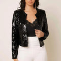 Big black sequins