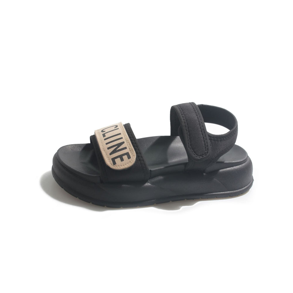 Trending chunky platform sandals for women - summer outerwear, perfect with skirts, high-end style, 2025 new french-inspired versatile roman sandals