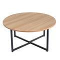 Amazon accessible luxury coffee table living room classy countertop glass round table coffee table for home iron art large and small round coffee table