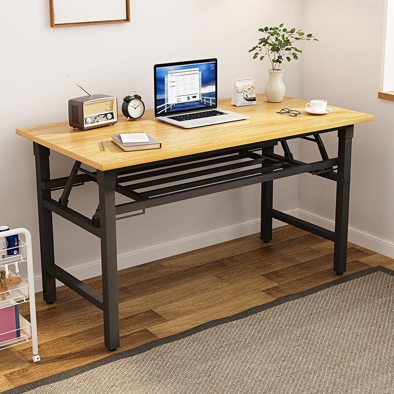 Foldable computer desk desktop desk casual modern home office table bedroom simple study table writing desk