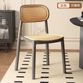 Household dining chairs, commercial dining tables and chairs, plastic rattan chairs, office chairs, antique rattan chairs, backrest chairs, breathable outdoor stools