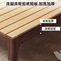 Oak solid wood bed 1.8m casualfor home bedroom 1.2m rental double bed master bedroom king bed