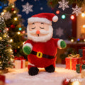 Santa claus plush toy - light-up, breathing, musical, soothing doll for kids - baby comfort toy - cross-border e-commerce