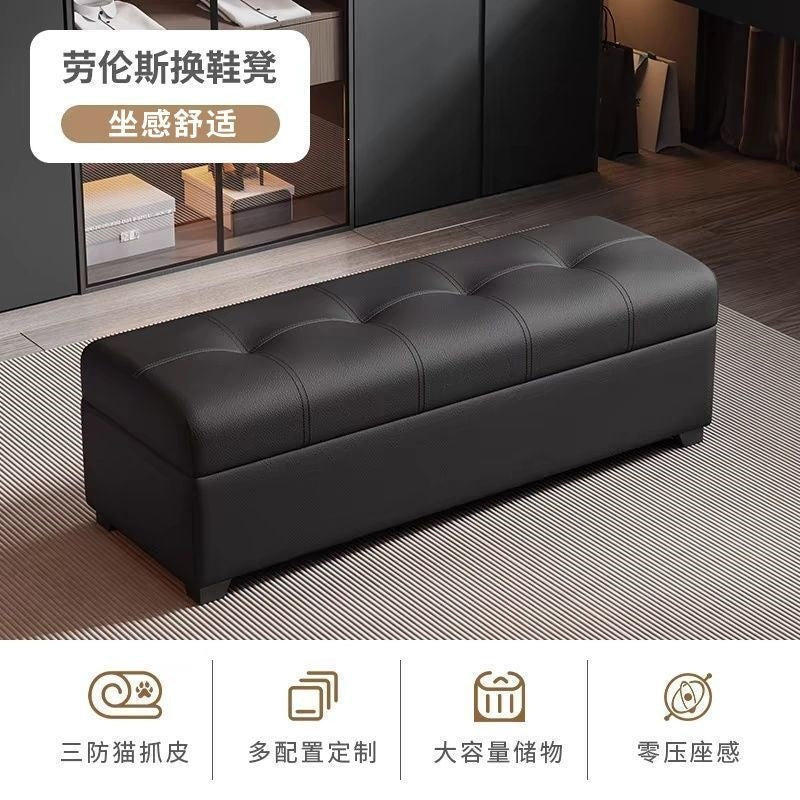 Shoe changing stool, door seat, for home storage stool, entrance clothing store storage bench sofa stool, bedroom bed end stool
