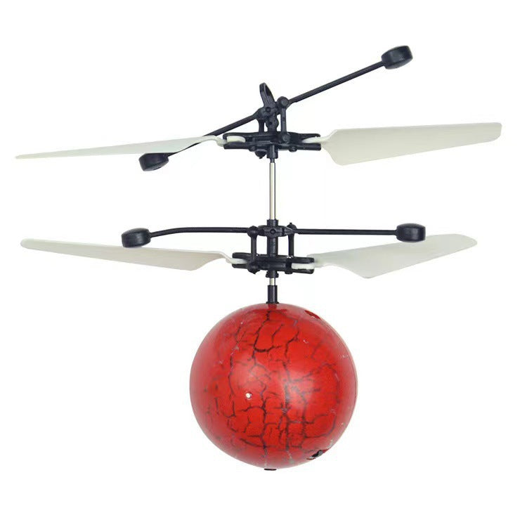 Little fairy sensor aircraft remote control aircraft suspended helicopter resistant to falling and flying cross-border rechargeable kids toy