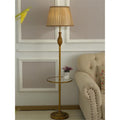 American light luxury crystal floor lamp living room coffee table scandinavian styleretro copper floor lamp vertical bedroom bedside lamp