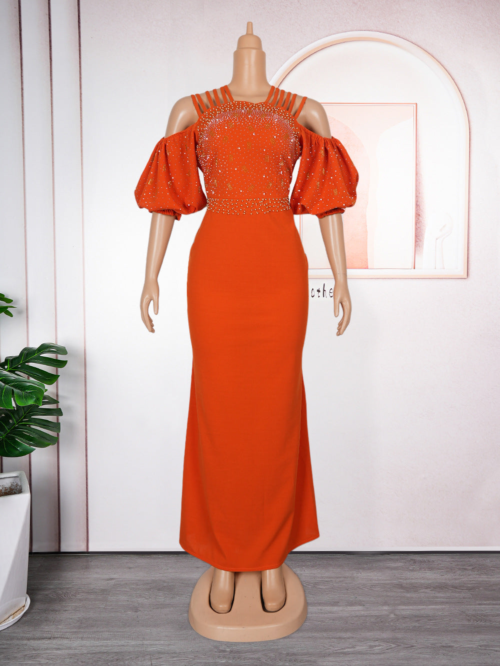 European and american export african women's clothing   plus size dresses halloween banquet party evening gowns