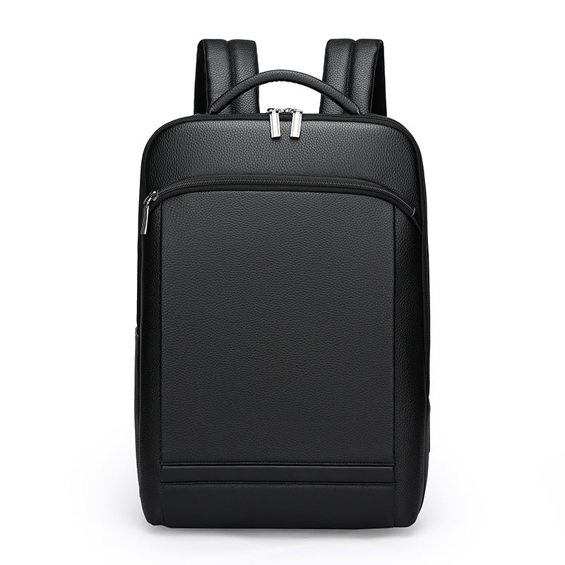 Spring and summer backpack 2024 new large-capacity business backpack men's simple casual computer bag logo