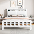 Wrought iron bed double bed for home bedroom kids small apartment single thickened reinforced iron frame bed soft package for rental room