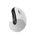 Acer omr217 ergonomic vertical mouse - illuminated, bluetooth tri-mode wireless, battery level display, for office and gaming
