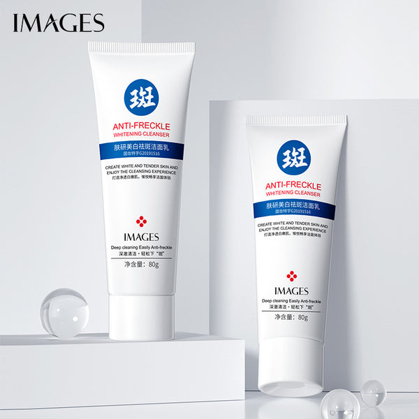Image skin beauty research whitening and freckle cleansing milk non-irritating refreshing moisturizing facial cleanser facial care