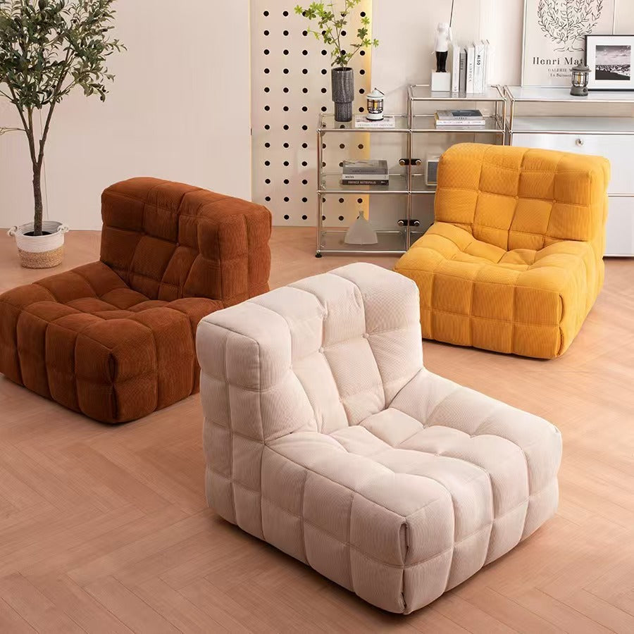 Lazy sofa living room balcony can lie down and sleep square sofa popular creative caterpillar tatami cross-border foreign trade