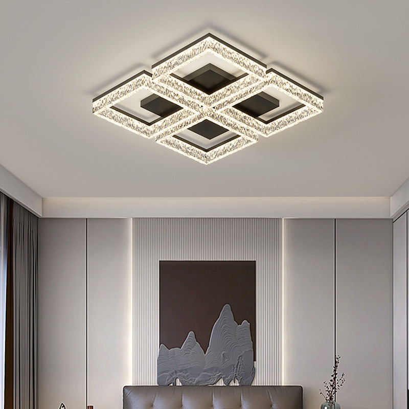 [Strict selection] 2025 new modern simple atmospheric ceiling lamp Nordic light luxury high-end ice crack lamp