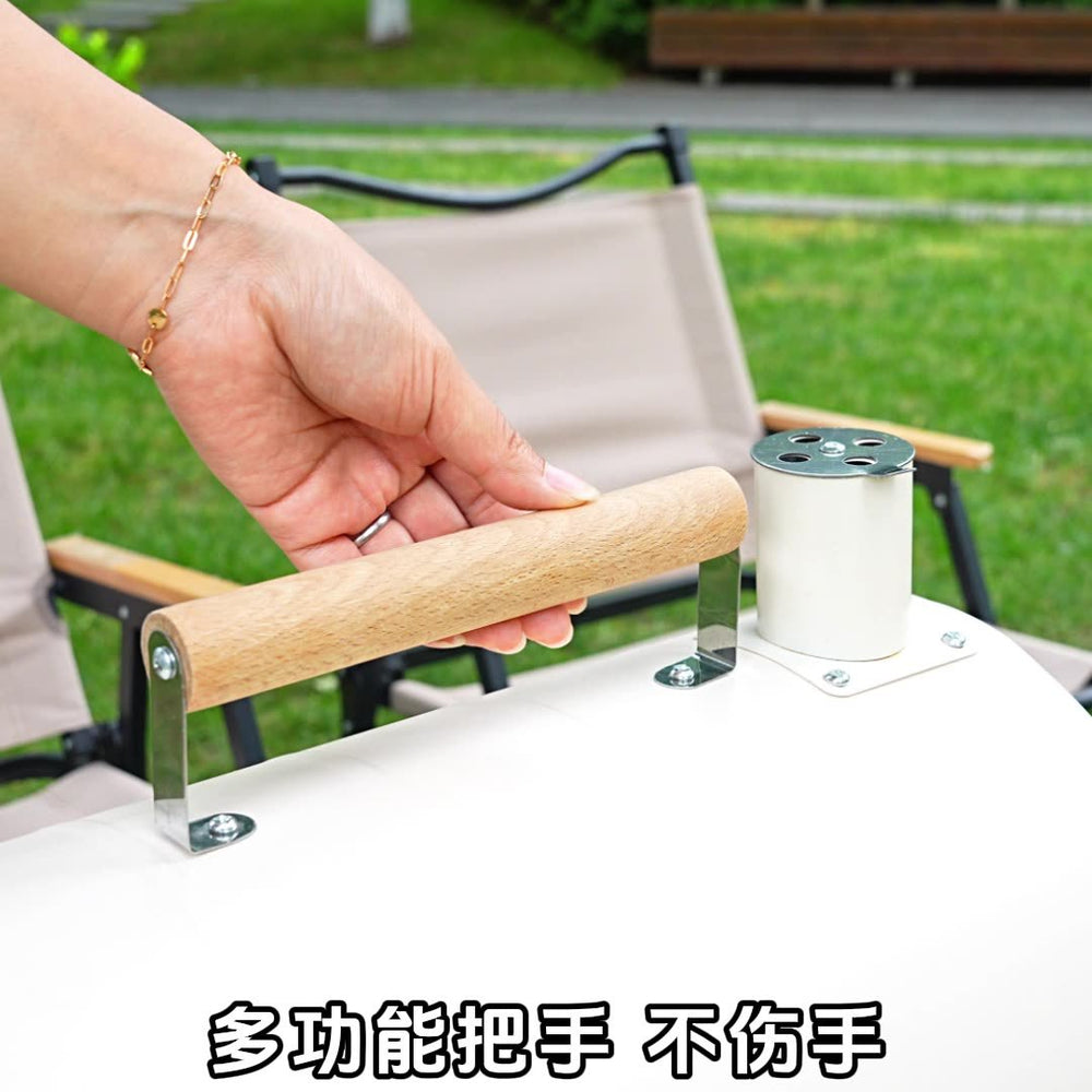 Thickened barbecue stove outdoor cooking equipment charcoal foldablefor home charcoal grill smokeless heating stove stainless steel barbecue stove