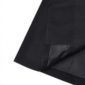 elegance suitdress double row gold button deep v waist lapel slimming lookwork clothing banquet dress