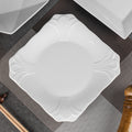 High-end ceramic pure cabbage plate, special-shaped asymmetrical cold dish plate, stir-fry plate, tableware for restaurants and hotels