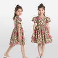 Summer floral girls' princess dress, cotton a-line skirt wholesale, new cross-border children's wear dress, girls' dress