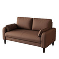 Sofa and coffee table set - modern minimalist office sofa for reception, business, conference room, and guest seating