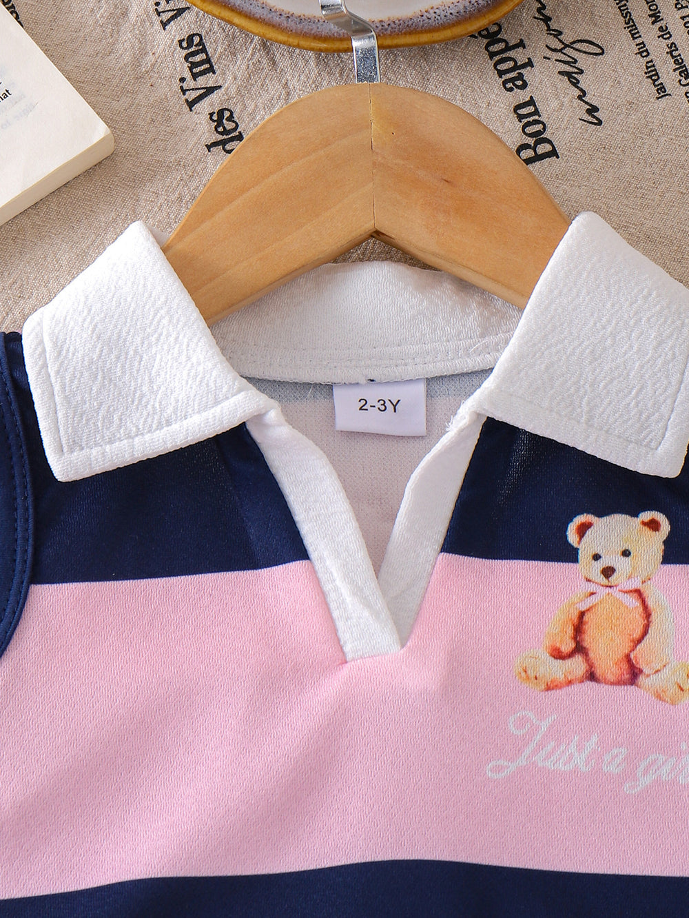 Kids clothing cross-border exportfall and winternew arrival children's stripestops+blue skirt baby children's clothing