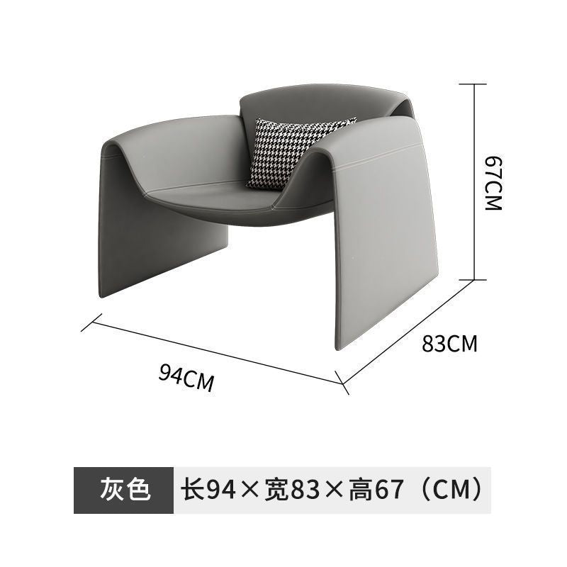 Influencer-approved crab chair: unique m-shaped lounge sofa for small spaces - perfect for living rooms!