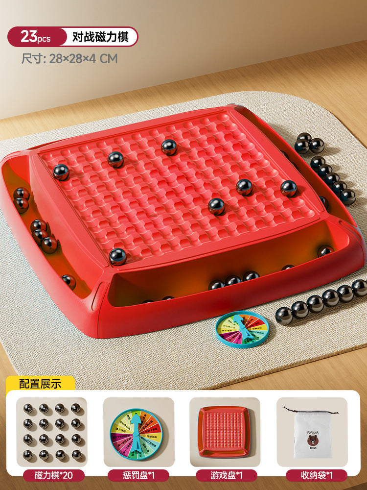 Magnetic battle chess: a fun and educational tabletop game for kids - develop focus, strengthen family bonds, and boost cognitive skills!