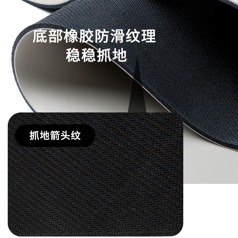 Yoga mat non-slip natural rubber women's fitness home use soundproof thickened shock absorption floor mat pu extra large extra wide mat