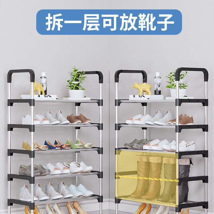 Simple home shoe rack Multi-layer space-saving home assembly Door shoe cabinet Simple modern economical dormitory shelf