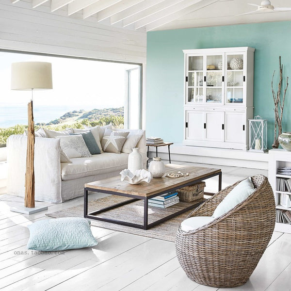 Nordic INS small apartment fabric sofa modern down removable bed and breakfast hotel apartment model room furniture