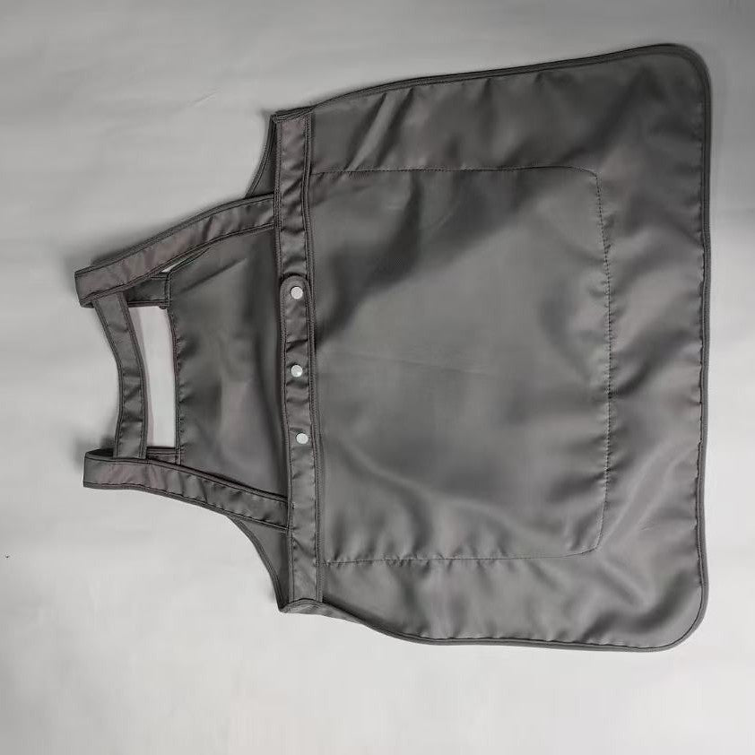 Summer cat grooming apron - anti-static, anti-claw, open-foot design - pet apparel for cat lovers