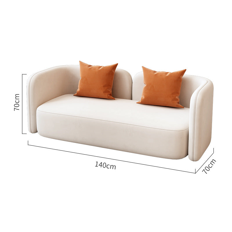 Cream style photo studio booth sofa selection table wedding dress shop order table beauty salon rest area negotiation table and chair combination