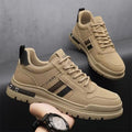 Workwear men's shoes 2026new arrivalspring breathable work non-slipabrasion resistantcasual outdoor thick sole sports trendy shoes