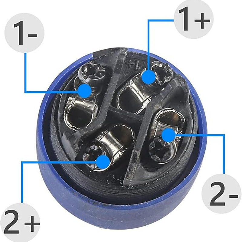 NL4FC audio speaker connector, four-core professional speaker plug, power amplifier, speaker cable, audio box cable, Kanon connector.